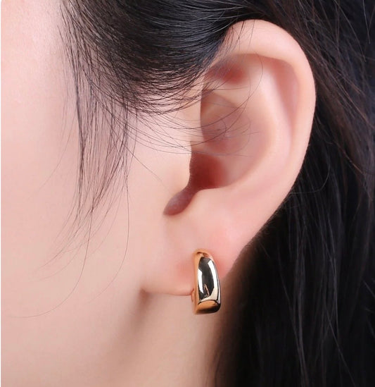 Good As Gold Hoops