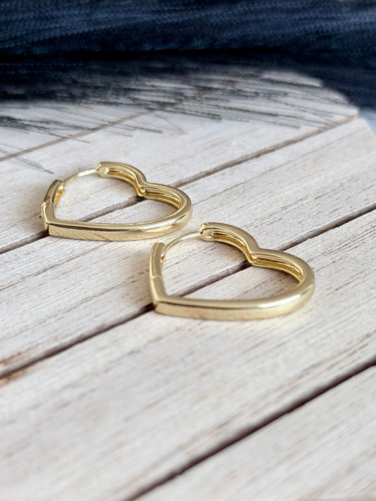 Large Sweetheart Hoops