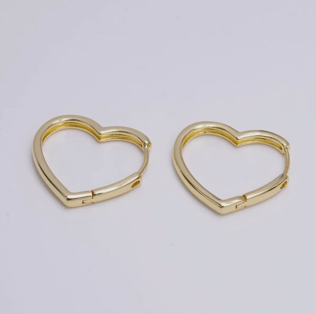 Large Sweetheart Hoops