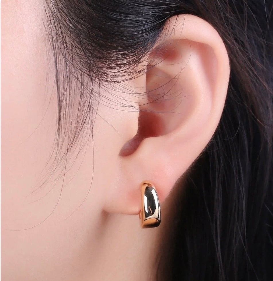 Good As Gold Hoops