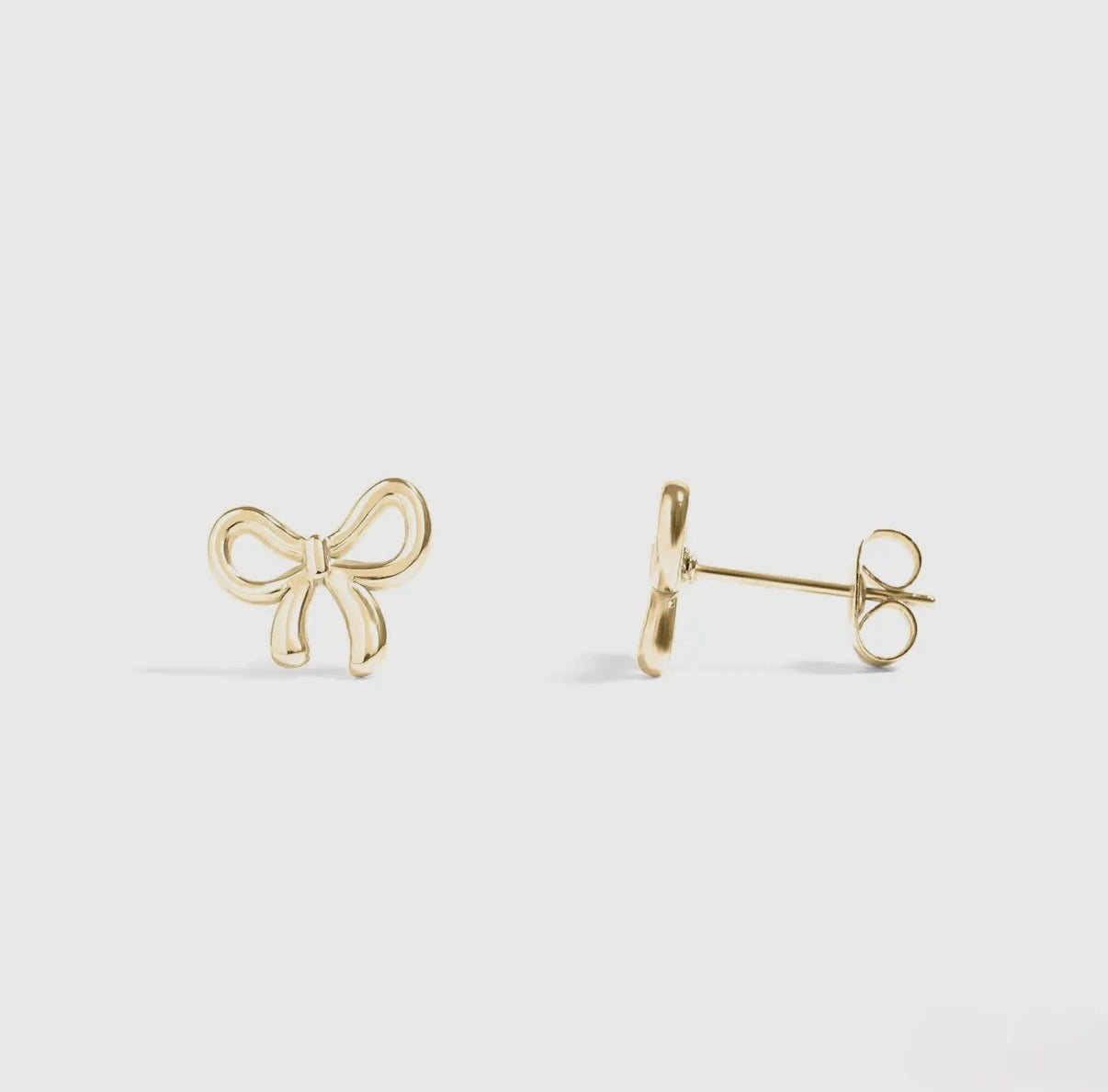 Kiss Me Bow Studs