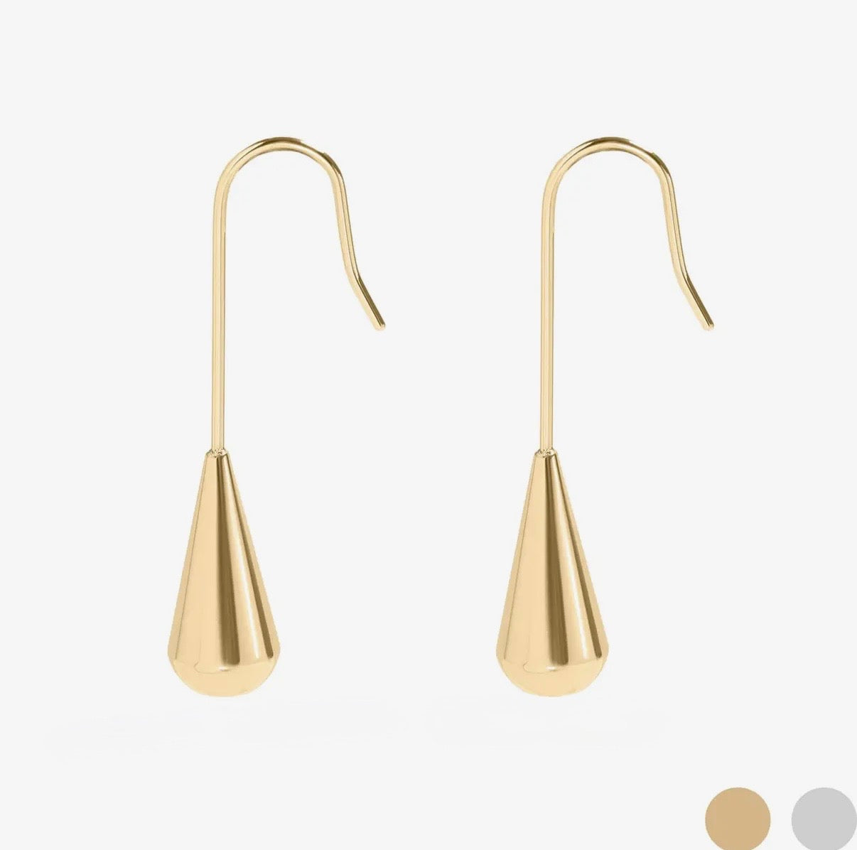 Liquid Gold Drop Earring