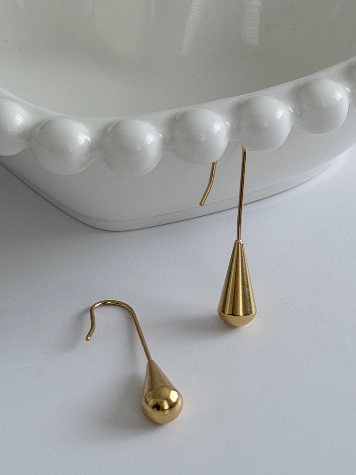 Liquid Gold Drop Earring