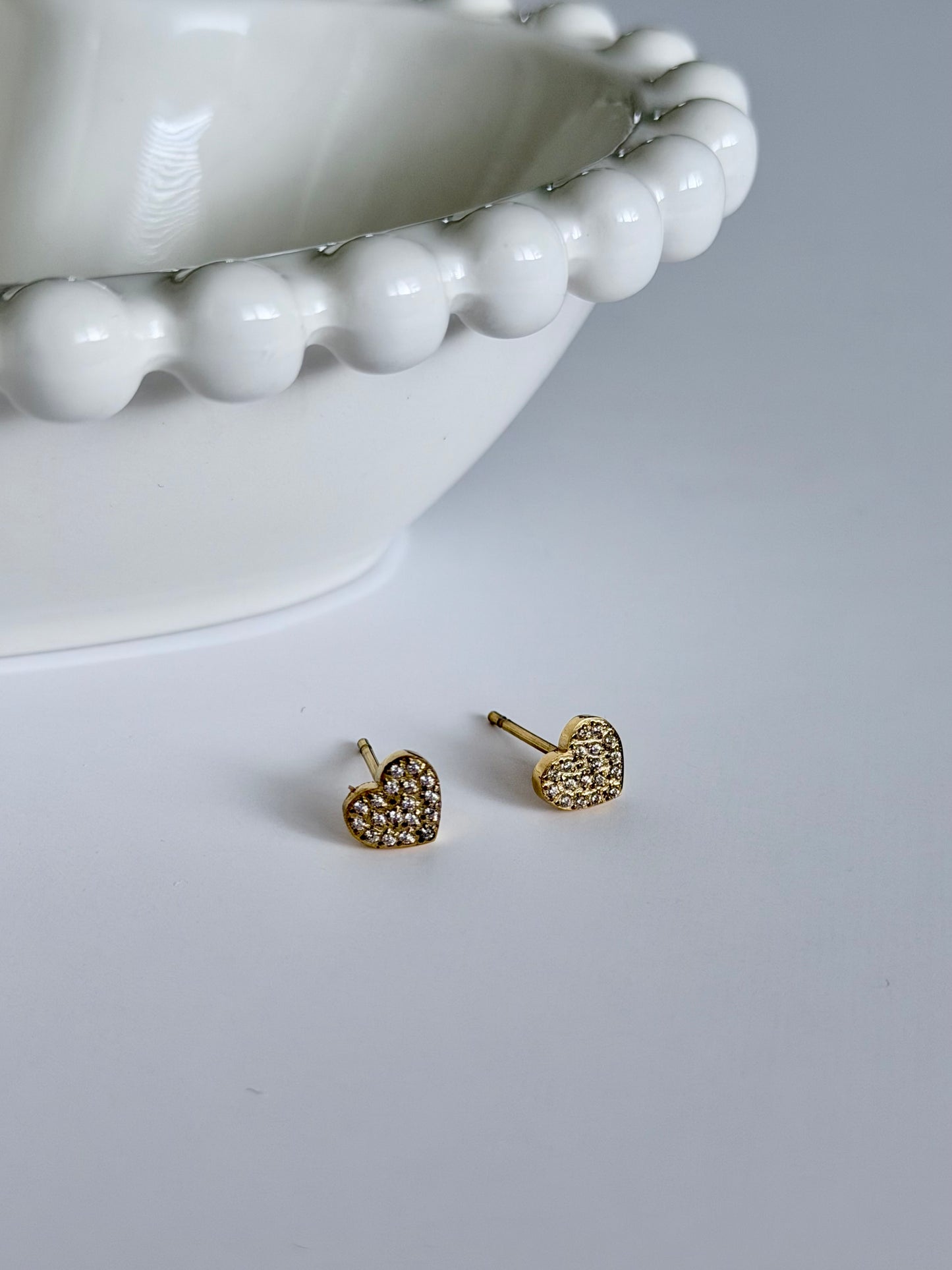 Heart Of Stone Studs