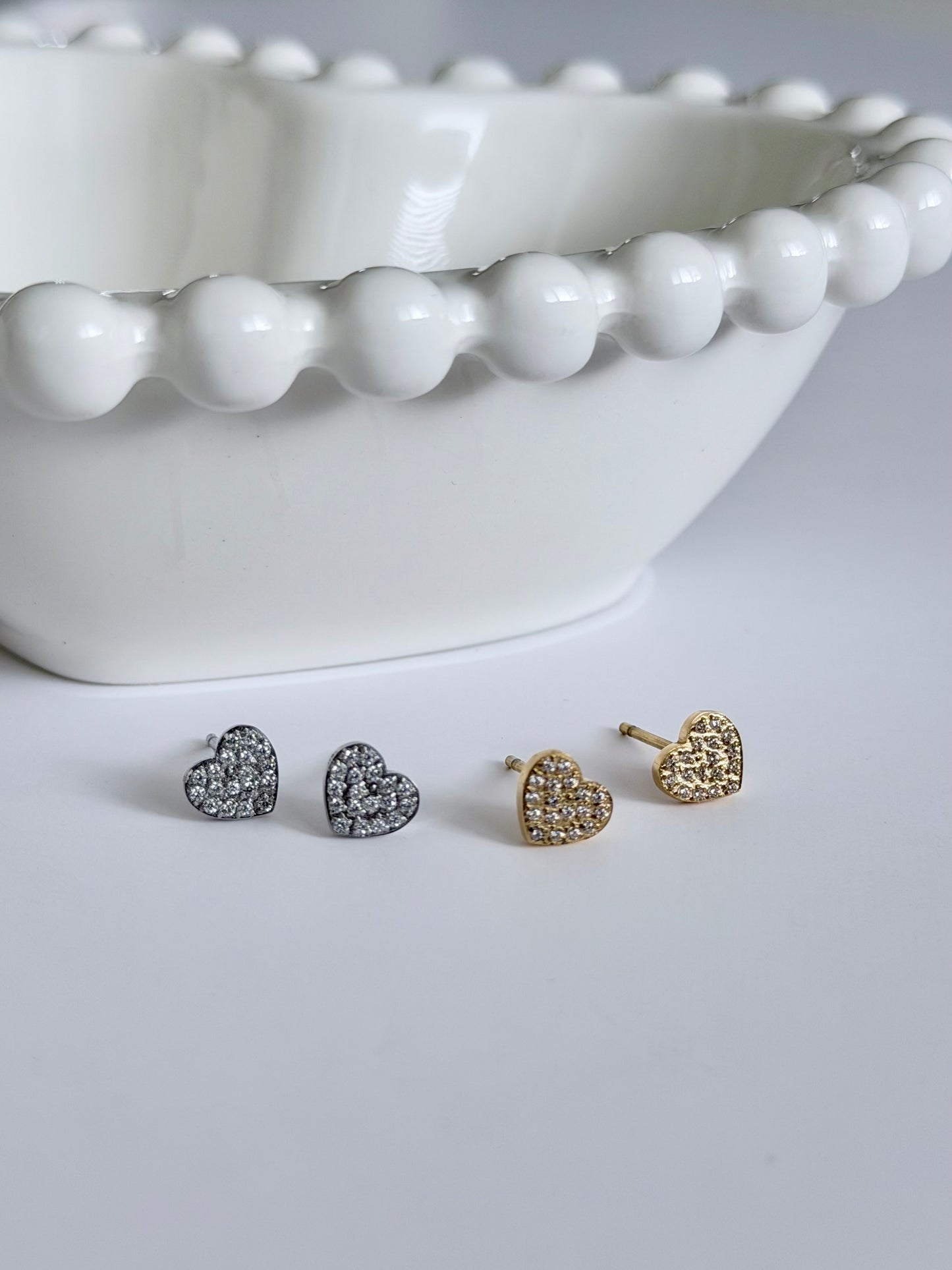 Heart Of Stone Studs