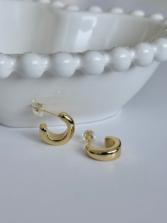 Good As Gold Hoops