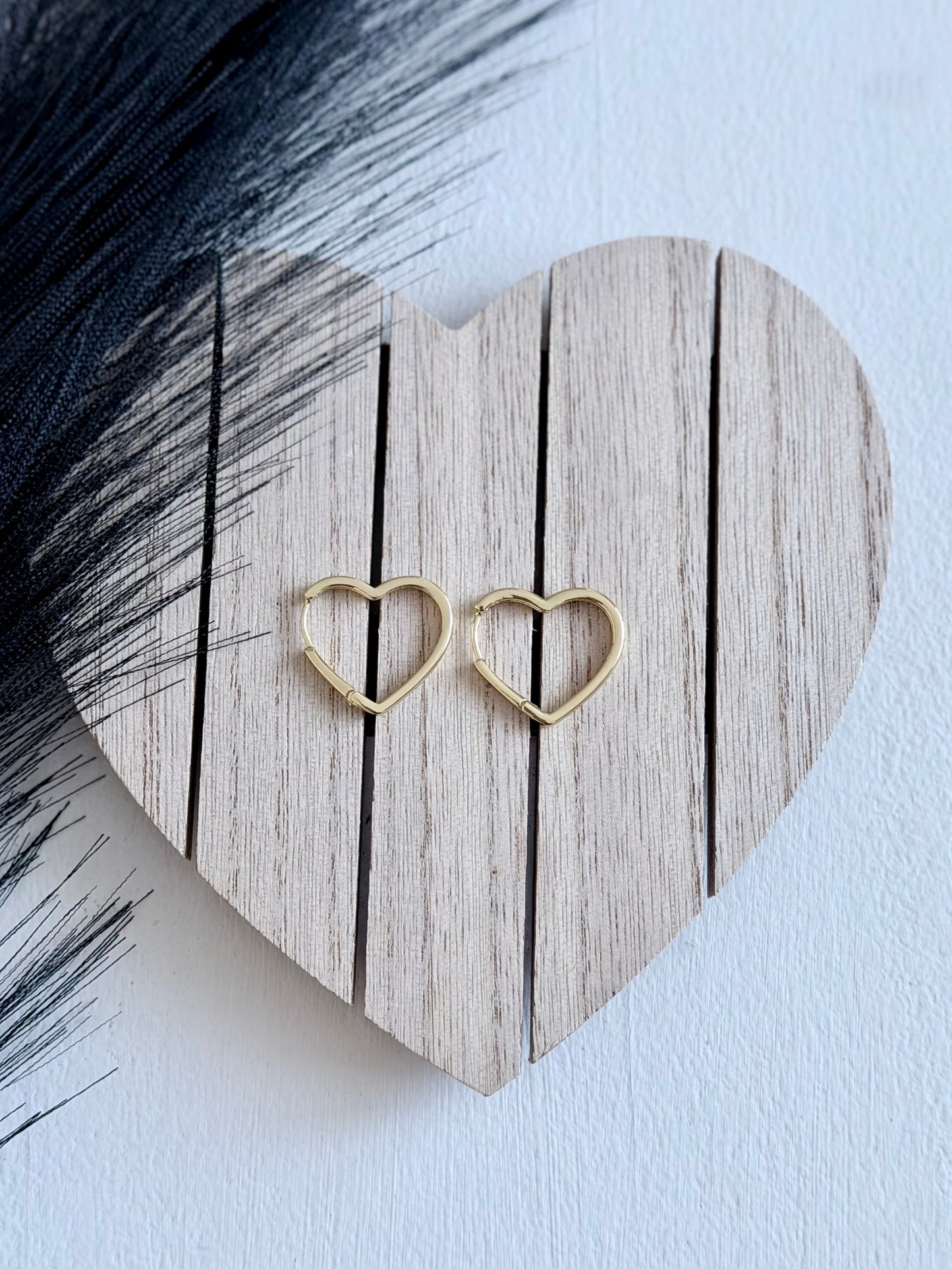 Large Sweetheart Hoops