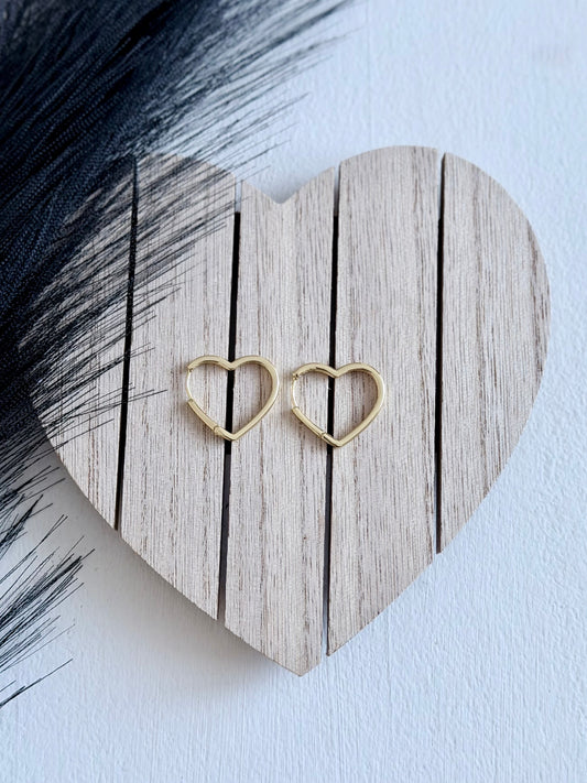 Large Sweetheart Hoops